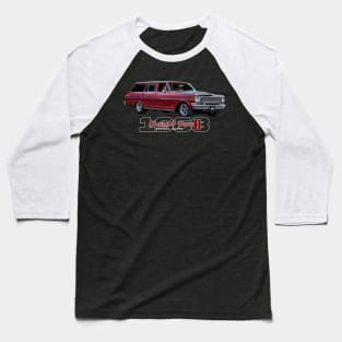 1963 Chevrolet Nova II Station Wagon Baseball T-Shirt